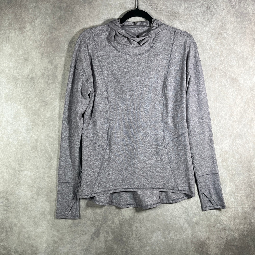 Lululemon Ready to Rulu Pullover Women S Purple Funnel Neck Running Gym Active